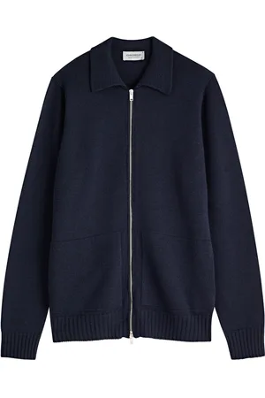 JOHN SMEDLEY Fallon Wool Cardigan - - L