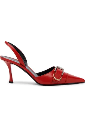 Givenchy Voyou Leather Slingback Pumps