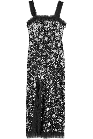 Needle & Thread Shooting Stars Embellished Tulle Midi Dress - - 2 (UK6 /xs)