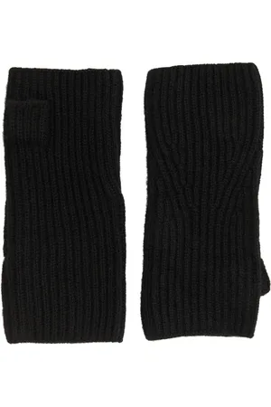 LOOP Fingerless Cashmere Mittens - - One Size