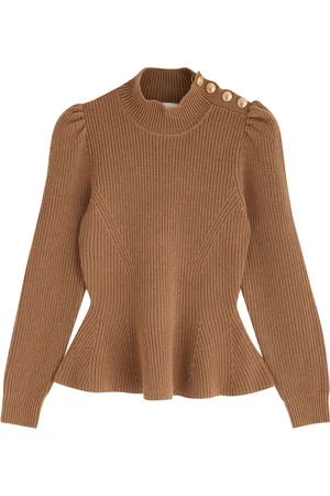 ZIMMERMANN Crush Ribbed Wool Jumper - - 1 (UK 10 / S)