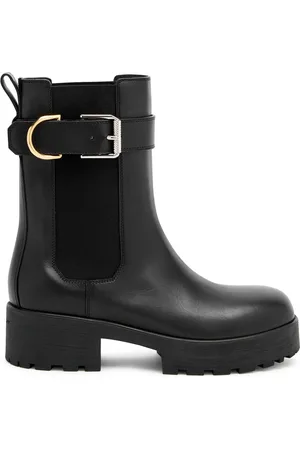 Givenchy Voyou Leather Chelsea Boots - - 36 (IT36 / UK3)