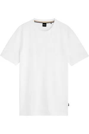 HUGO BOSS Logo-appliquéd Cotton T-shirt - - L