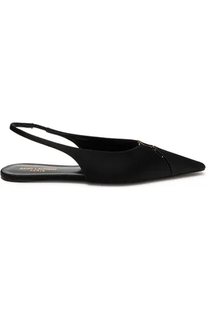 Saint Laurent Babylone Satin Slingback Flats - - 36 (IT36 / UK3)