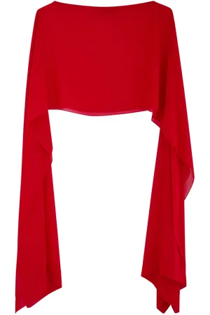 TALBOT RUNHOF Sheer Chiffon Stole - - One Size