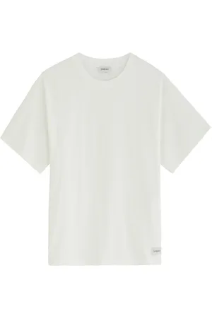 Saint Laurent Logo-appliqué Cotton-blend T-shirt - - L