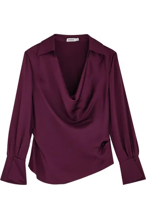 Simkhai Symone Draped Satin Blouse - - 8 (UK12 / M)