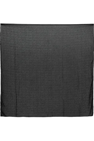 Saint Laurent Logo-monogrammed Semi-sheer Scarf - - One Size