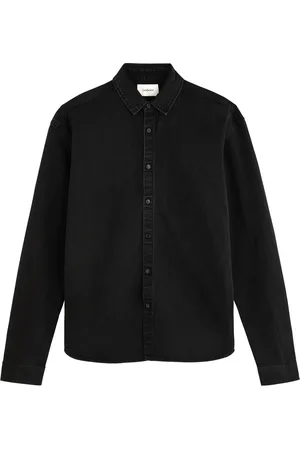 Saint Laurent Logo-embroidered Denim Shirt - - L