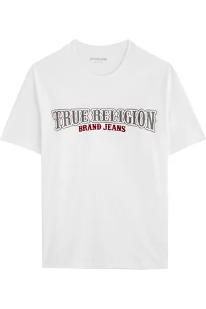 True Religion Railroad Embroidered Cotton T-shirt - - M