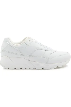 Saint Laurent Bump Panelled Leather Sneakers - - 44 (IT44 / UK10)
