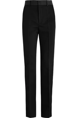 MERYLL ROGGE Panelled Straight-leg Wool Trousers - - 38 (UK10 / S)