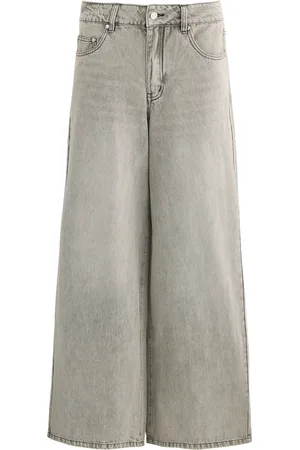 House of Sunny Lace-up Wide-leg Jeans - - 12 (UK12 / M)
