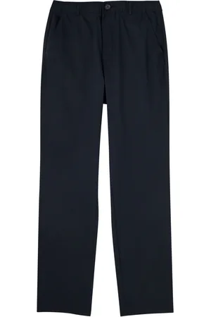 OLIVER SPENCER Drawstring Cotton-twill Trousers - - L