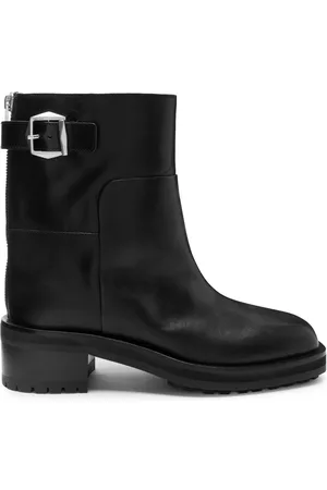 Jimmy Choo Brooklyn Leather Ankle Boots - - 37 (IT37 / UK4)