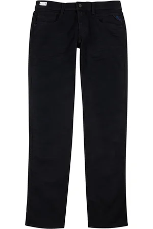 Replay Anbass Hyperflex X.lite Indigo Slim-leg Jeans - - W28