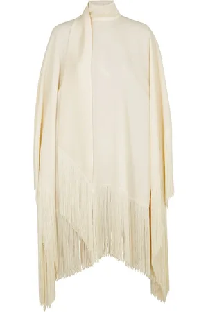 ‎Taller Marmo‎ Fringed Crepe De Chine Dress, Dress, - One Size