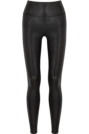 Spanx Faux Stretch-leather Leggings - M