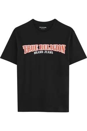True Religion Railroad Embroidered Cotton T-shirt - - M