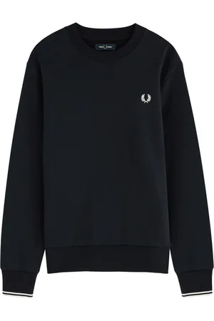 Fred Perry Logo-embroidered Cotton Sweatshirt - - M