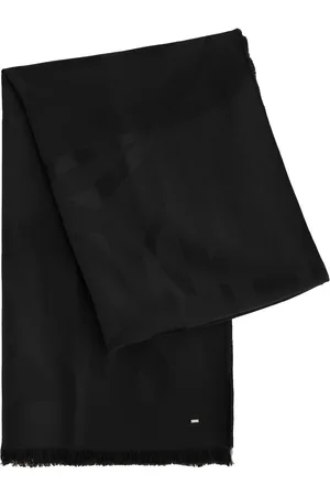 Saint Laurent Logo-jacquard Wool Scarf - - One Size