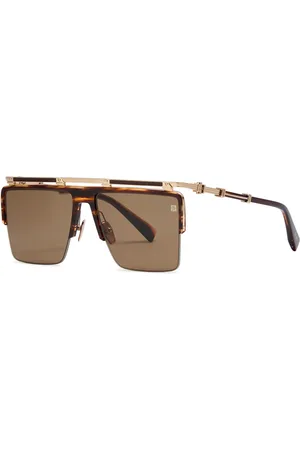Balmain Triomphe Aviator-style Sunglasses - - One Size