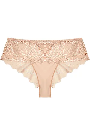 Simone Pérèle Simone PÉRÈLE Caresse Blush Lace Briefs - - 2