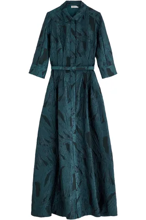 Simkhai Courtney Belted Cloque Maxi Dress - - 6 (UK10 / S)