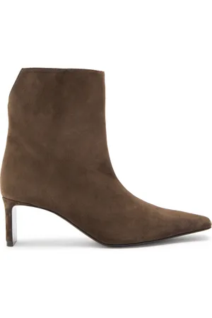 Khaite Ona 55 Suede Ankle Boots - - 40 (IT40 / UK7)
