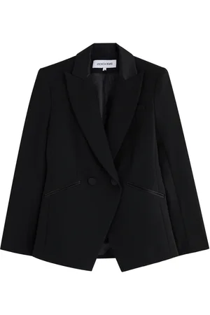 VERONICA BEARD Rickie Dickey Double-breasted Woven Blazer - - 2 (UK6 /xs)