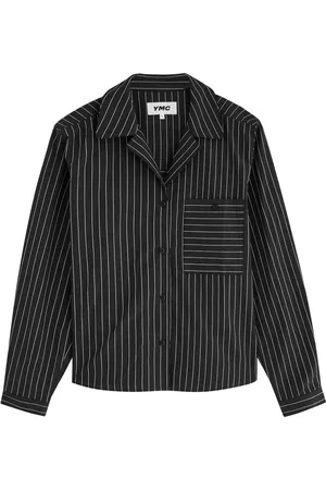 YMC Annie Striped Cotton-blend Shirt - - M (UK12 / M)