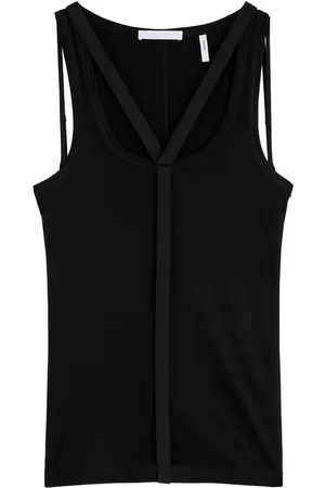 Helmut Lang Strap Cotton-blend Tank - - L (UK14 / L)
