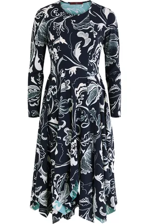 High Enthusiasm Floral-print Stretch-jersey Midi Dress - - 42 (UK10 / S)