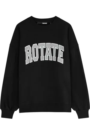 ROTATE Logo Cotton Sweatshirt - - L (UK14 / L)