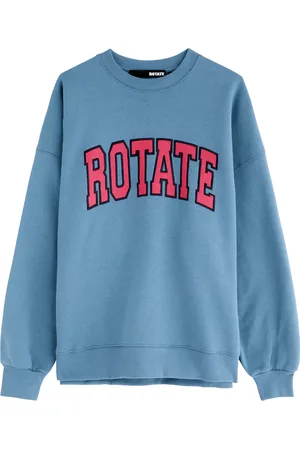 ROTATE Logo Cotton Sweatshirt - - L (UK14 / L)