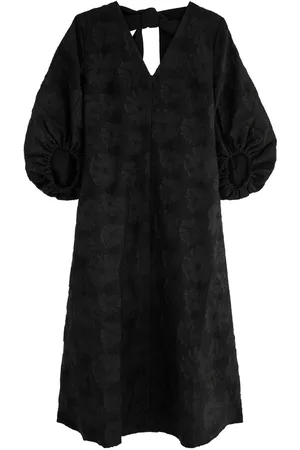 STINE GOYA Floral-jacquard Terry Midi Dress - - L (UK14 / L)