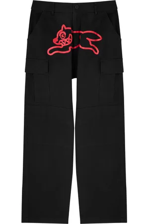 ICECREAM Running Dog Cotton Cargo Trousers - - L