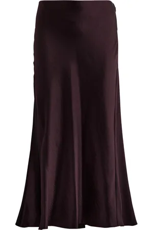 Tory Burch Satin Midi Skirt - - 6 (UK10 / S)