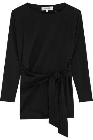 Diane von Furstenberg Rosalind Wrap-effect Jersey top - - L (UK14 / L)