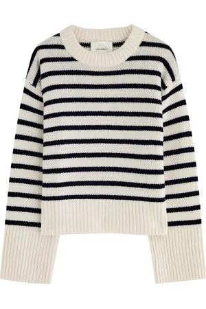Lisa Yang Sony Striped-intarsia Cashmere Jumper - - 1 (UK 8-10 / S-M)