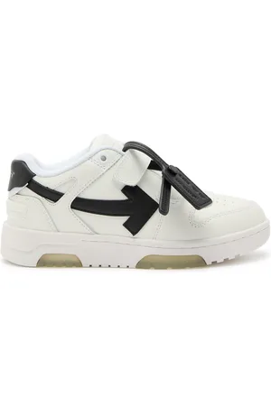 OFF-WHITE Kids Out Of Office Panelled Leather Sneakers (IT25-IT33)