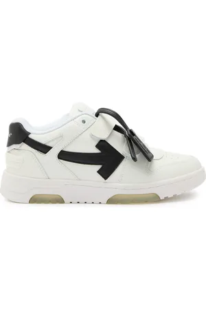 OFF-WHITE Kids Out Of Office Panelled Leather Sneakers (IT34-IT38)