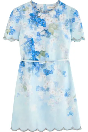 ZIMMERMANN Crush Floral Crystal-embellished Mini Dress - - 0 (UK 8 / S)