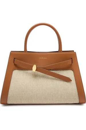 VERONICA BEARD Dash Leather and Canvas top Handle bag - - One Size
