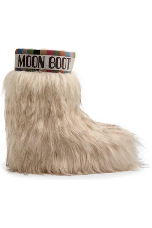 Moon Boot Icon Yeti Faux-fur Snow Boots UK3 - 3638 (IT36 - 38 / UK3 - 5)