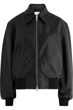 CHRISTOPHER ESBER Leather Bomber Jacket - - 10 (UK10 / S)