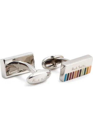 Paul Smith Signature Stripe Logo Cufflinks - - One Size