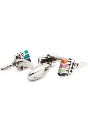 Paul Smith Artist Stripe Paintbrush Cufflinks - - One Size