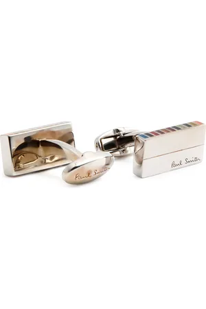 Paul Smith Signature Stripe Cufflinks - - One Size