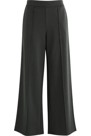 Eileen Fisher Wide-leg Jersey Trousers - - S (UK 10-12 / M)